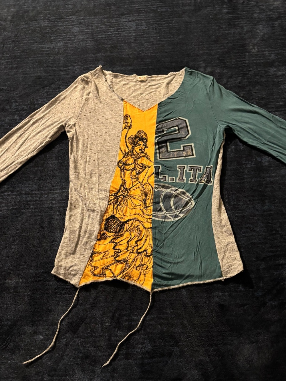 Vintage LONDON Nolita Limited Edition Hand Stitched shirt